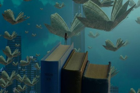Recorri ao mundo dos livros para focar minha mente na descoberta de informações